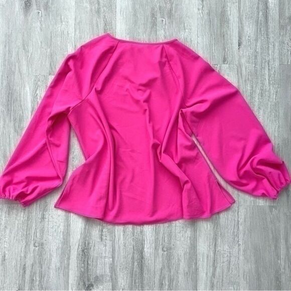 Alfani Oversized Pink Long Sleeve Top XS - Picture 5 of 5